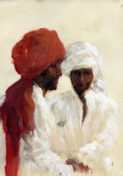 Twee imams door Lincoln Seligman